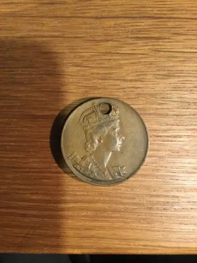 Collector coin- 1953 Coronation coin, View more
