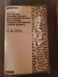 New ikea duvet cover with 2 pillow covers 
