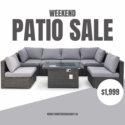 Patio Sets – With or Without Fire Table | Weekend Sale, View more