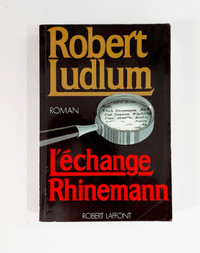 Roman - Robert Ludlum - L'Échange Rhinemann - Grand format