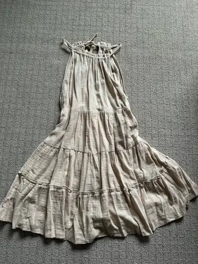 cream dress, View more