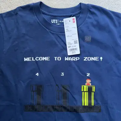 Uniqlo UT Archive: Super Mario Brothers Warp Zone T-shirt Small, View more