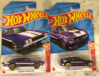 Hot Wheels Then and Now Dodge Charger 2 cars - diecast 1:64 NEW