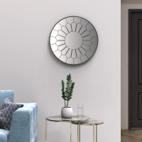 #ROVARD Round Decorative Mirror 24 Inch for Home Décor