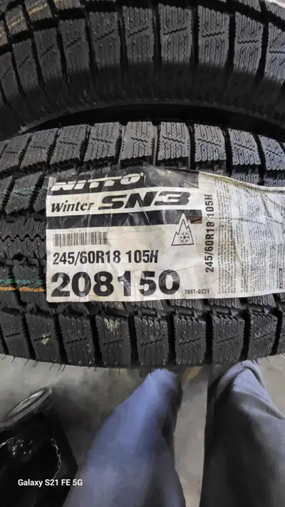 New set of 4 245/60 R18