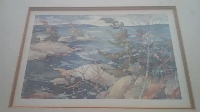 Art Print: Lake Superior Storm, by Garnet Hazard, Ontario in Arts & Collectibles in Stratford - Image 4