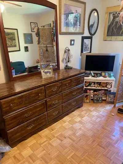 dresser with mirror , View more
