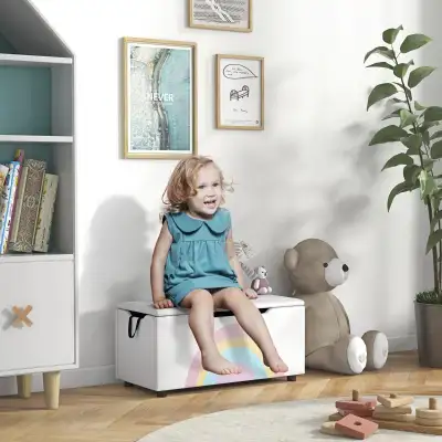 Toy Chest, Kids Toy Bench Box, Lightweight Storage Bench with Li, View more