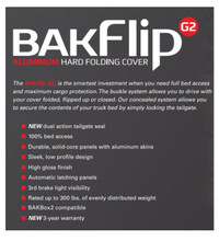 BNIB Bakflip G2 solid cover for new F150 5’7”short box 