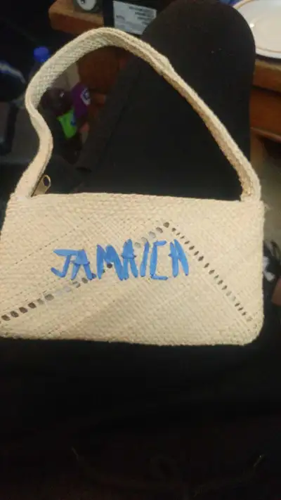 Jamaica Straw Handbag, View more