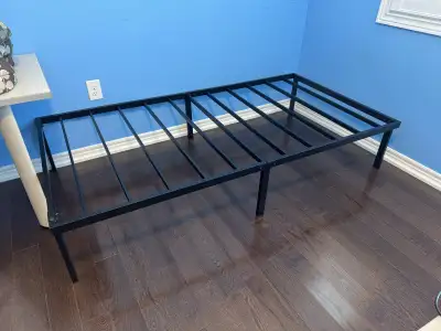 Metal twin bed frame, View more