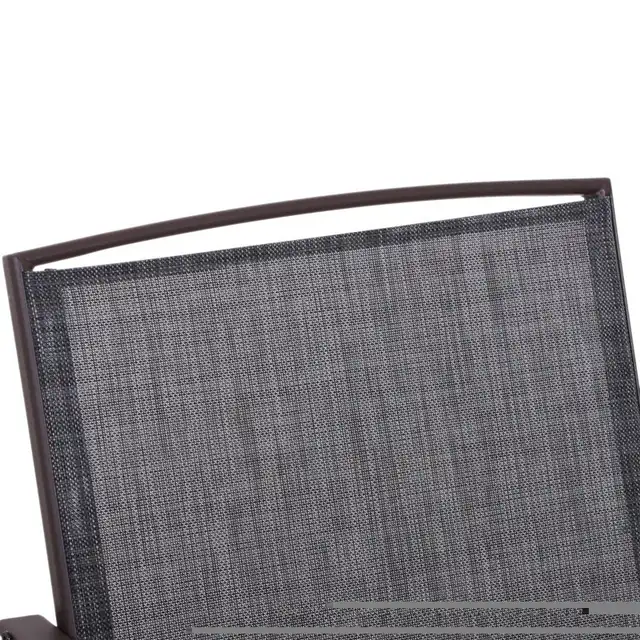Patio Double Glider Chair with Glass Top Center Table, Outdoor G in Patio & Garden Furniture in Markham / York Region - Image 9