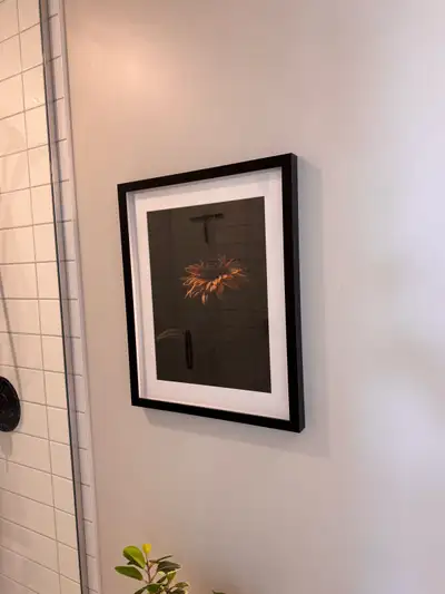 IKEA RÖDÄLM Frame with Sunflowers Poster, View more