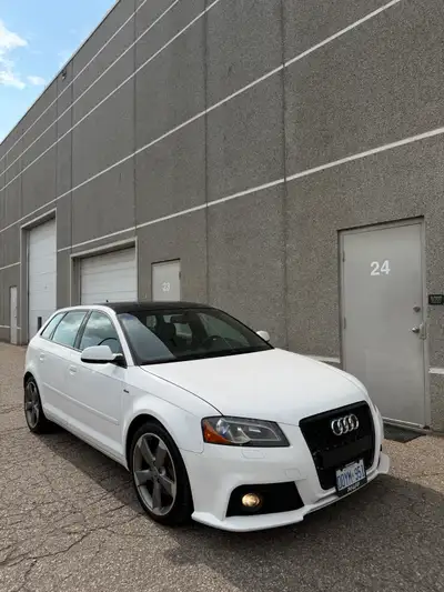 2013 Audi A3 S Line Hatchback – ONLY 82,000 KM – White on Black** Selling my **2013 Audi A3 S Line H...