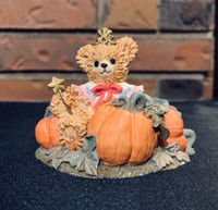 Bainbridge Bears Courtney Pumpkin Princess Collectible Figurine
