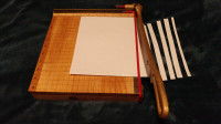 Mid-Century Ingento No. 3 Maple Wood Paper Cutter/ Trimmer Board