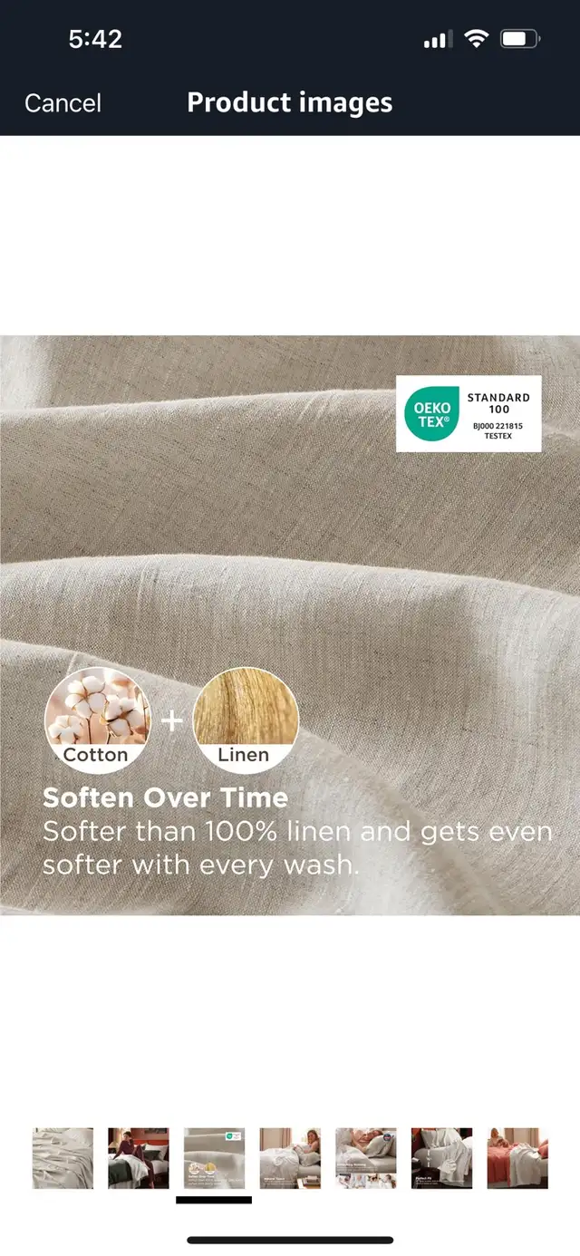 NEW-Bedsure Sheet Set - Queen Size in Bedding in Mississauga / Peel Region - Image 3