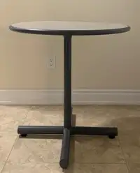 Table - 30” diameter with glass top