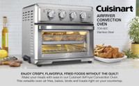 Cuisinart convection toaster oven and air fryer - used once!