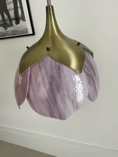Vintage Glass Pendant, View more