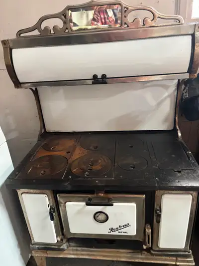 old wood stove, View more