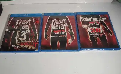 Friday the 13th 1-3 Blu-ray Pack NEW, View more