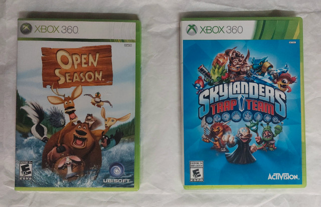 Open Season & Skylanders Xbox 360 Game in XBOX 360 in Mississauga / Peel Region