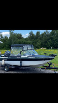 Stratos Fish and Ski Boat, motor and Trailer