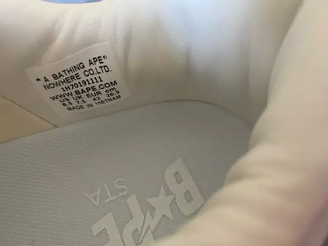 Bape Bapesta Mens Shoes New in Box in Men's in City of Toronto - Image 7