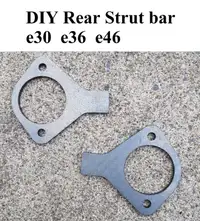 DIY rear strut bar BMW e30 e36 e46