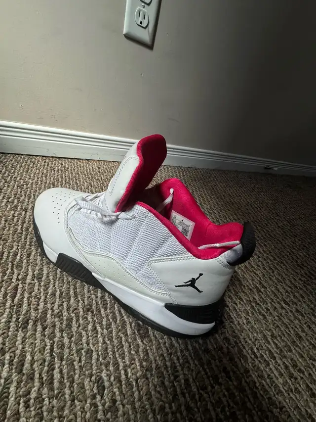 Jordan Stay Loyal sneaker in a white, black, and rush pink color in Men's Shoes in Kitchener / Waterloo - Image 5