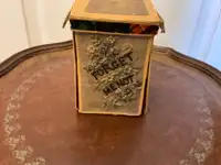 Victorian Era Early 1800’s “Forget Me Not” Fold Out Sewing Box