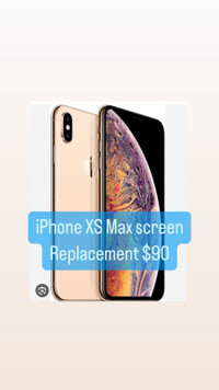 iPhone XS Max screen repair 