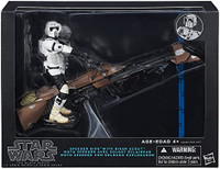 BNIB Star Wars Black Series Speeder Bike with Biker Scout