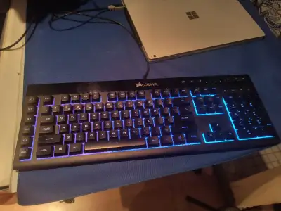 CORSAIR K55 RGB Gaming Keyboard, View more