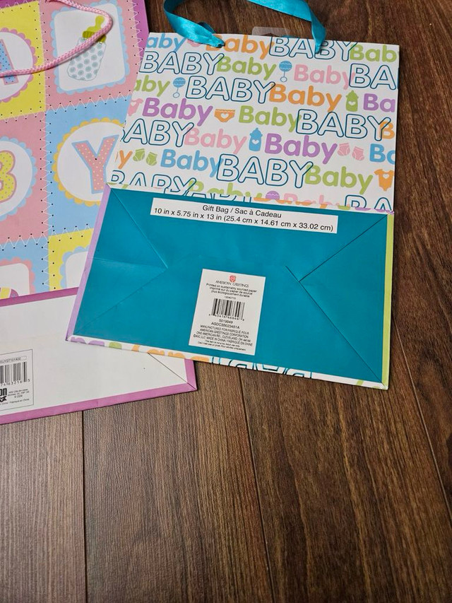 2 baby gift bags $1  in Multi-item in Regina - Image 2