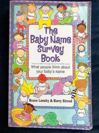 The Baby Name Survey Book: What People Think of Your Baby's Name