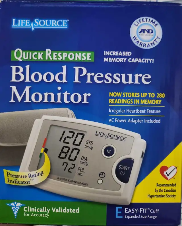 Blood Pressure Monitor- Life Source | Health & Special Needs | City of ...