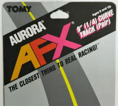 Tomy #8623 Aurora AFX 9" (1/4) Slot Car Curve Track Pair New, View more