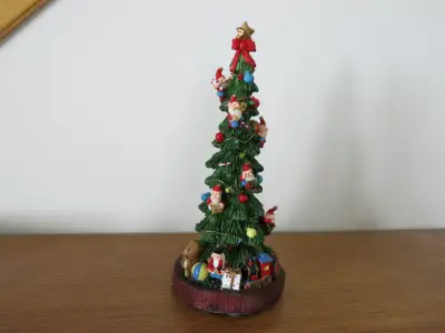 Christmas decoration - Christmas Tree with music + lights, 10", View more