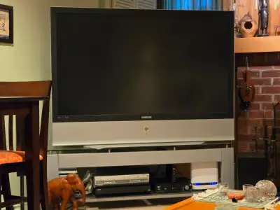 PERFECT FOR COTTAGE OR HOME! – SAMSUNG 61 INCH TV, View more