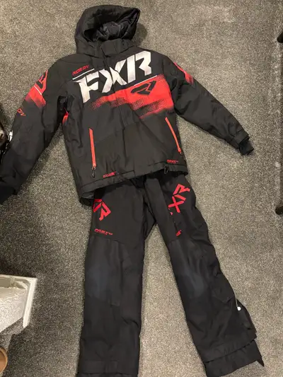 Size 12 fxr snowmobile suit excellent condition $175 Check other ads for fxr size 10 as well
