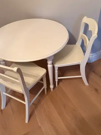 Pottery barn kids wood furniture set, View more