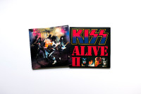 KISS Remastered 2014 Alive I & Alive II vinyles comme neuf