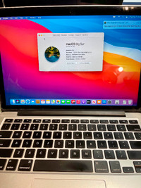 2014  Macbook Pro 13
