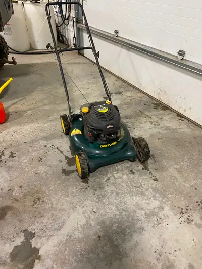 Craftsman 21 inch lawn mower Briggs $175 obo, View more