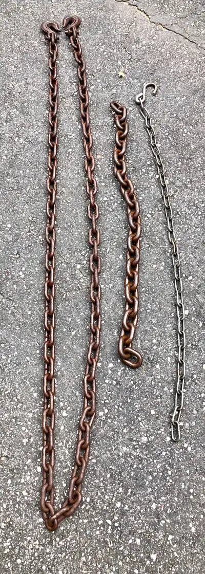 Tow Chain (10’) With Hooks+ 2, View more
