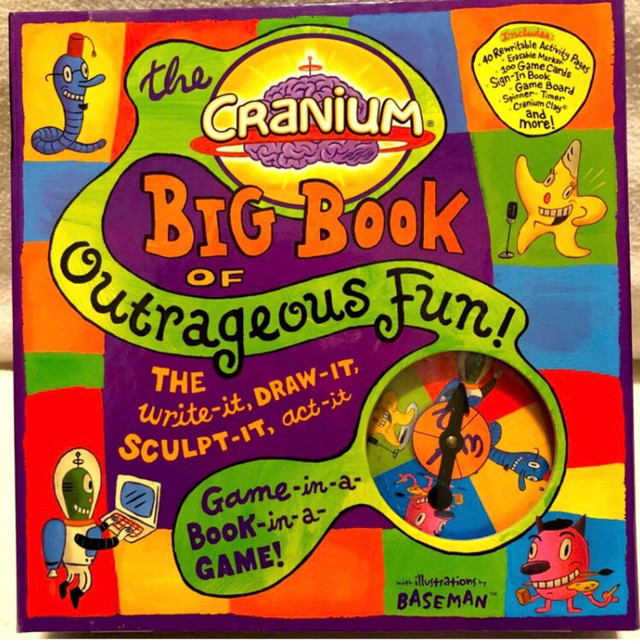 Cranium Big Book of Outrageous Fun in Toys & Games in Sudbury