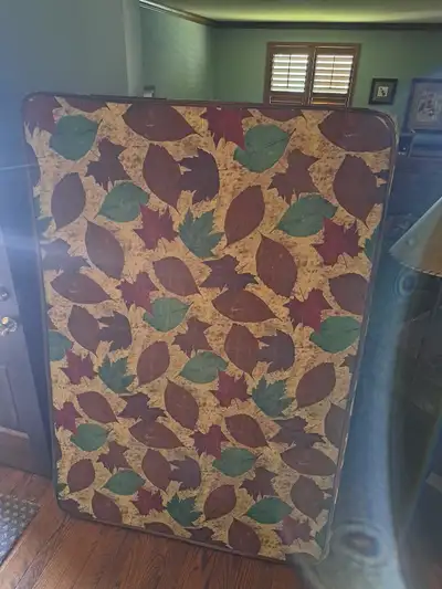 3/4 size foam mattress for RV or small bed. Seldom used, was in a spare room. 70" x 48".