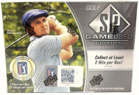 2021 Upper Deck SP Game Used Golf Hobby Box Factory Sealed